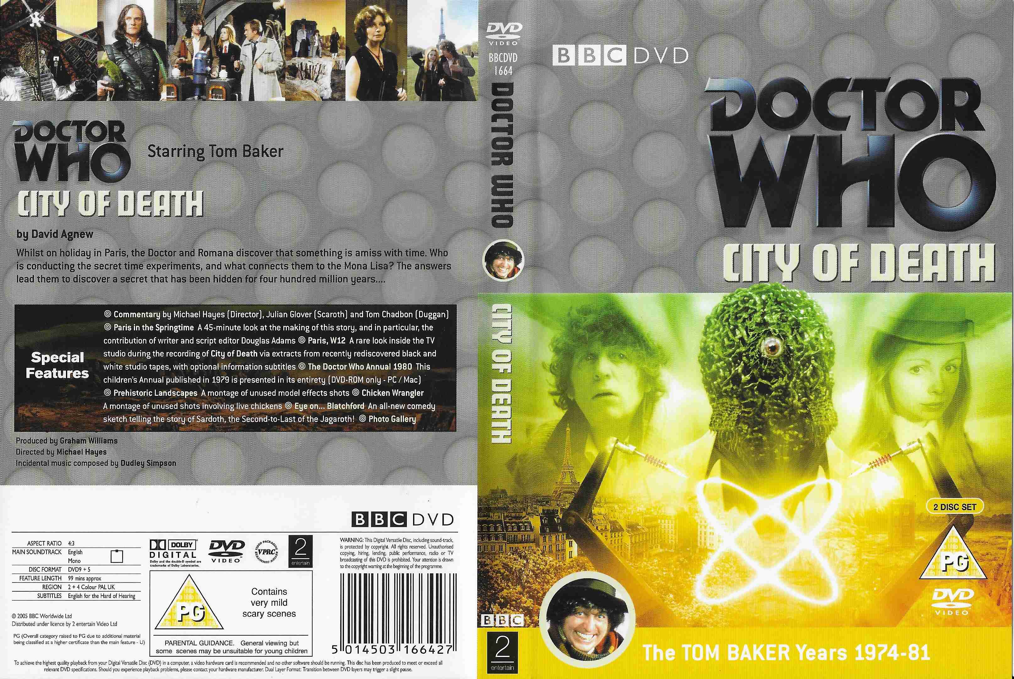 Back cover of BBCDVD 1664